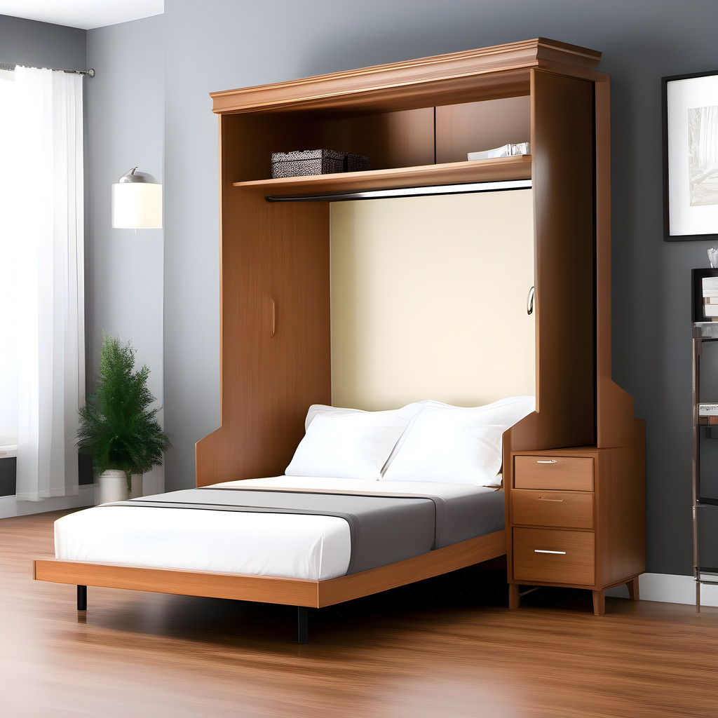 stylish murphy bed