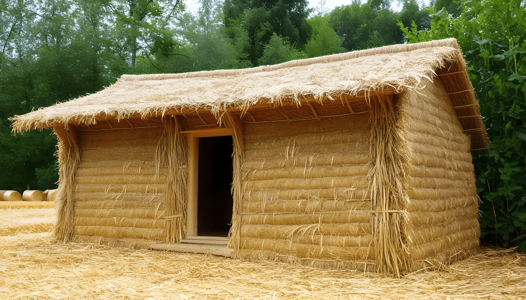 house to build yourself - straw bale house