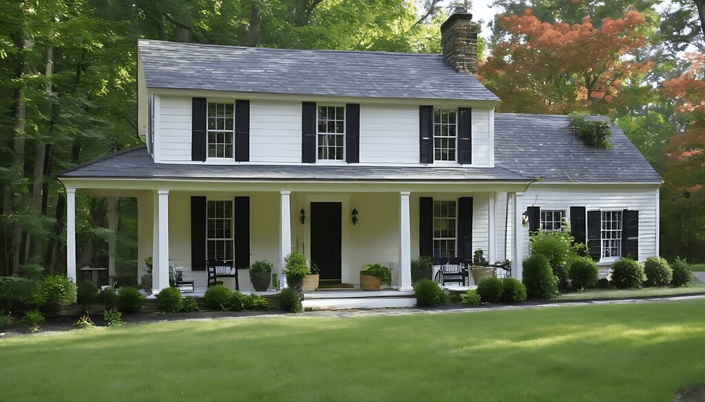 Georgian style colonial home