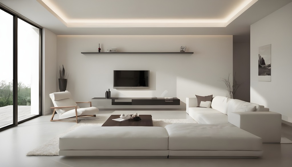 minimalist living room